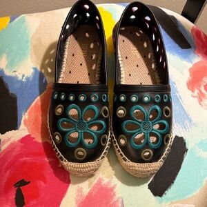 Red Valentino floral espadrilles